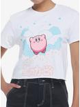 Kirby Float Cloud Girls Crop T-Shirt, MULTI, hi-res