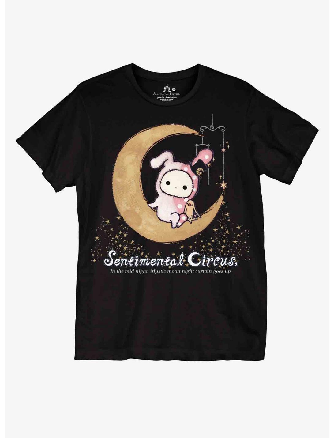 Sentimental Circus Shappo Bunny Boyfriend Fit Girls T-Shirt, MULTI, hi-res