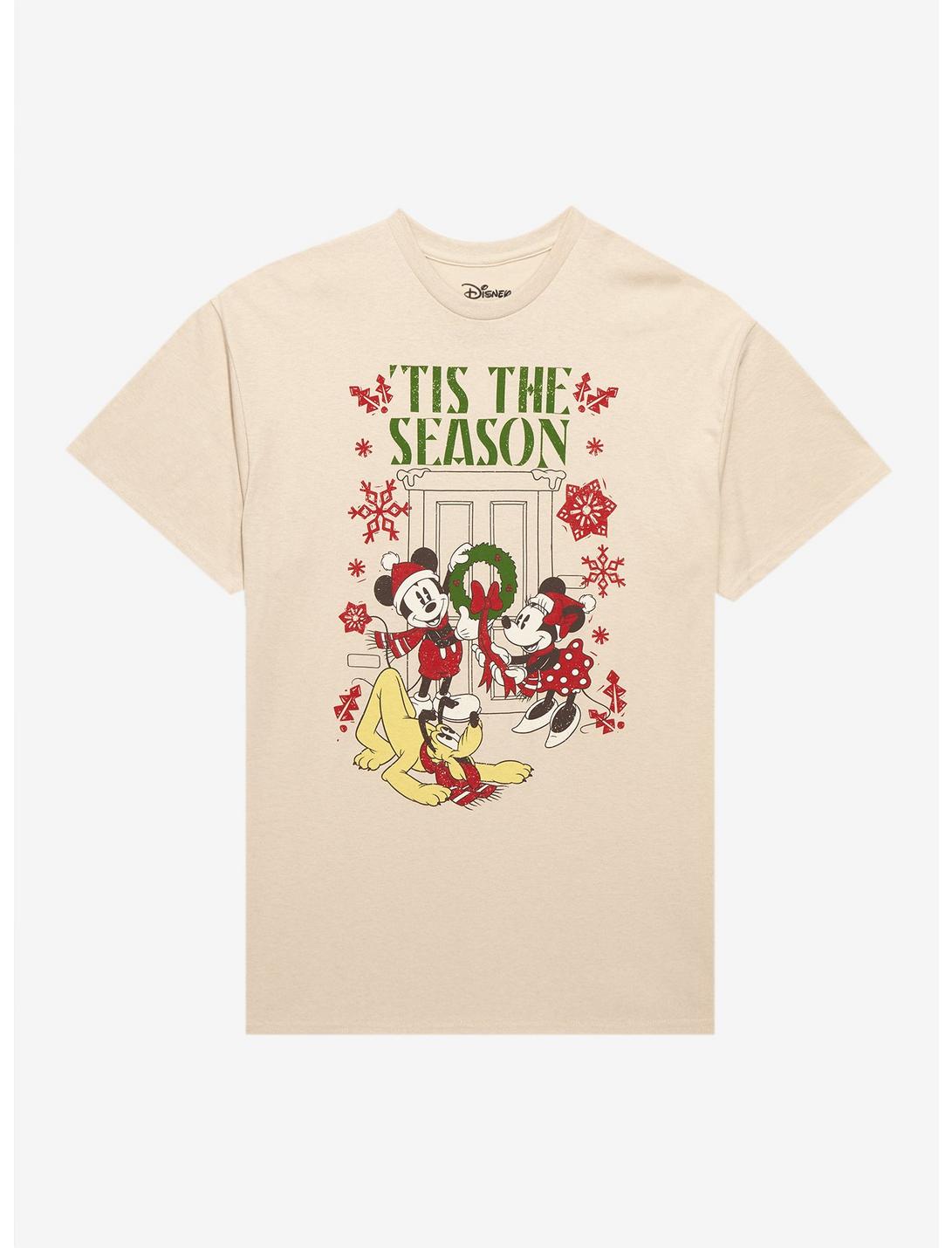 Disney Mickey Mouse And Friends 'Tis The Season Boyfriend Fit Girls T-Shirt, MULTI, hi-res