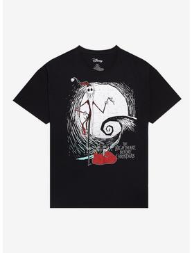 The Nightmare Before Christmas Sandy Claws Jack Boyfriend Fit Girls T-Shirt, , hi-res