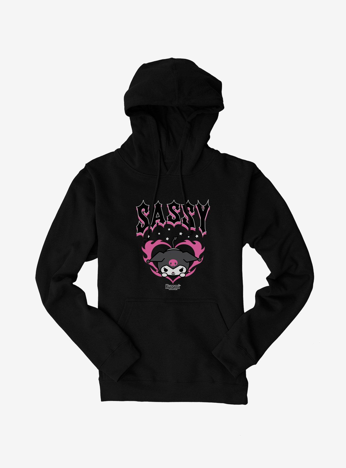Kuromi Sassy Hoodie, , hi-res