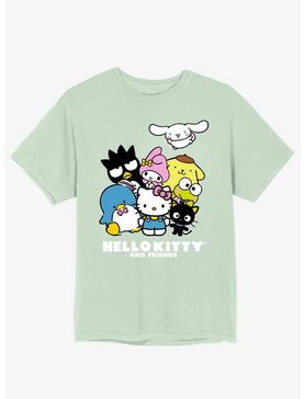 Hello Kitty And Friends Group Boyfriend Fit Girls T-Shirt, , hi-res