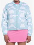 Cinnamoroll Cloud Collar Girls Cardigan Plus Size, MULTI, hi-res