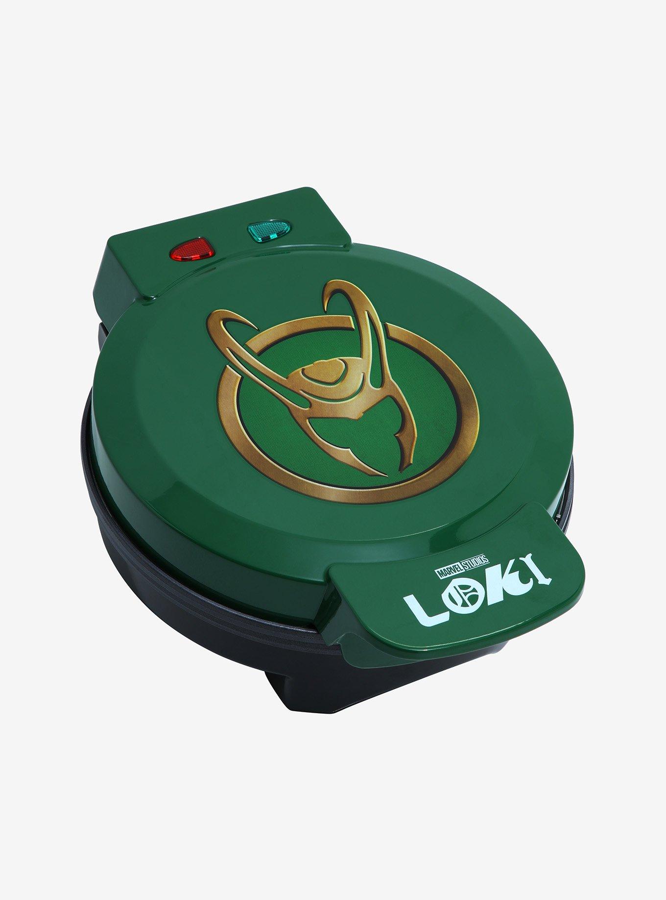 Uncanny Brands Marvel Loki Waffle Maker - Loki's Helmet on Your