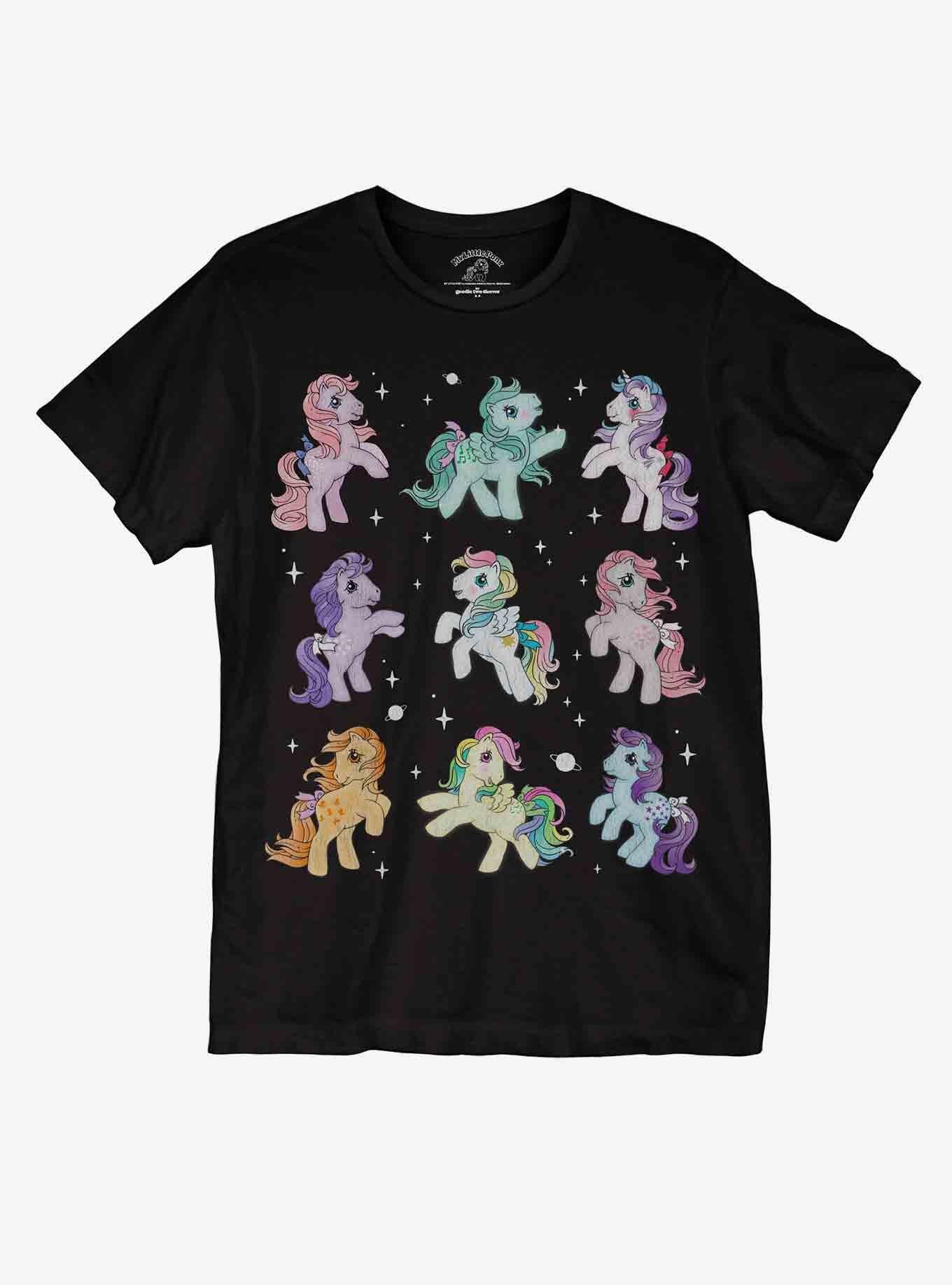 My Little Pony Grid Boyfriend Fit Girls T-Shirt, MULTI, hi-res