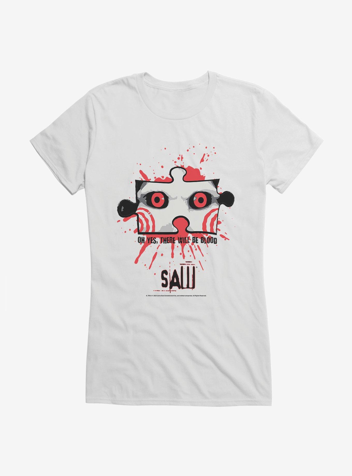 Saw There Will Be Blood Girls T-Shirt, WHITE, hi-res