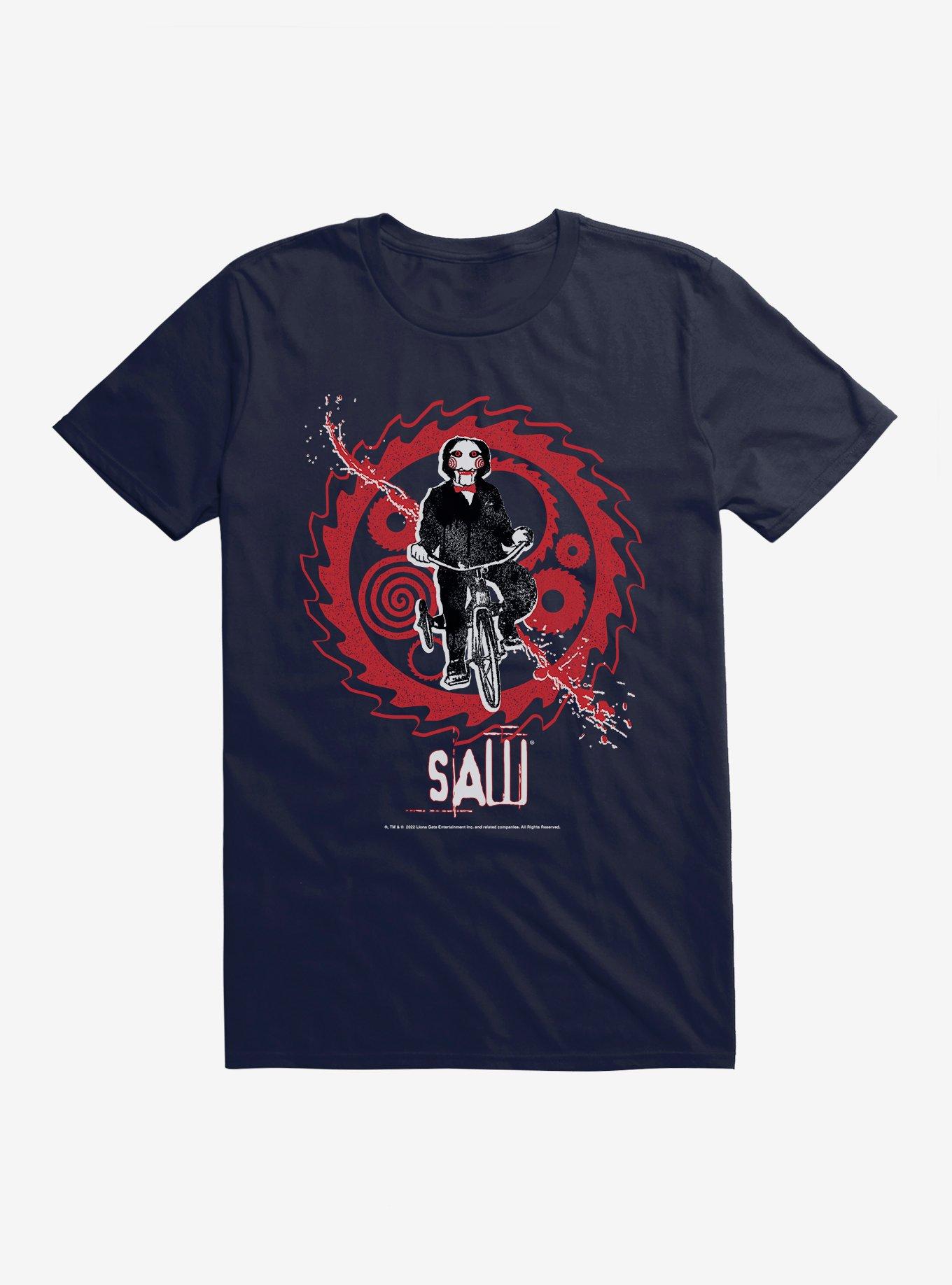 Saw Billy T-Shirt, NAVY, hi-res