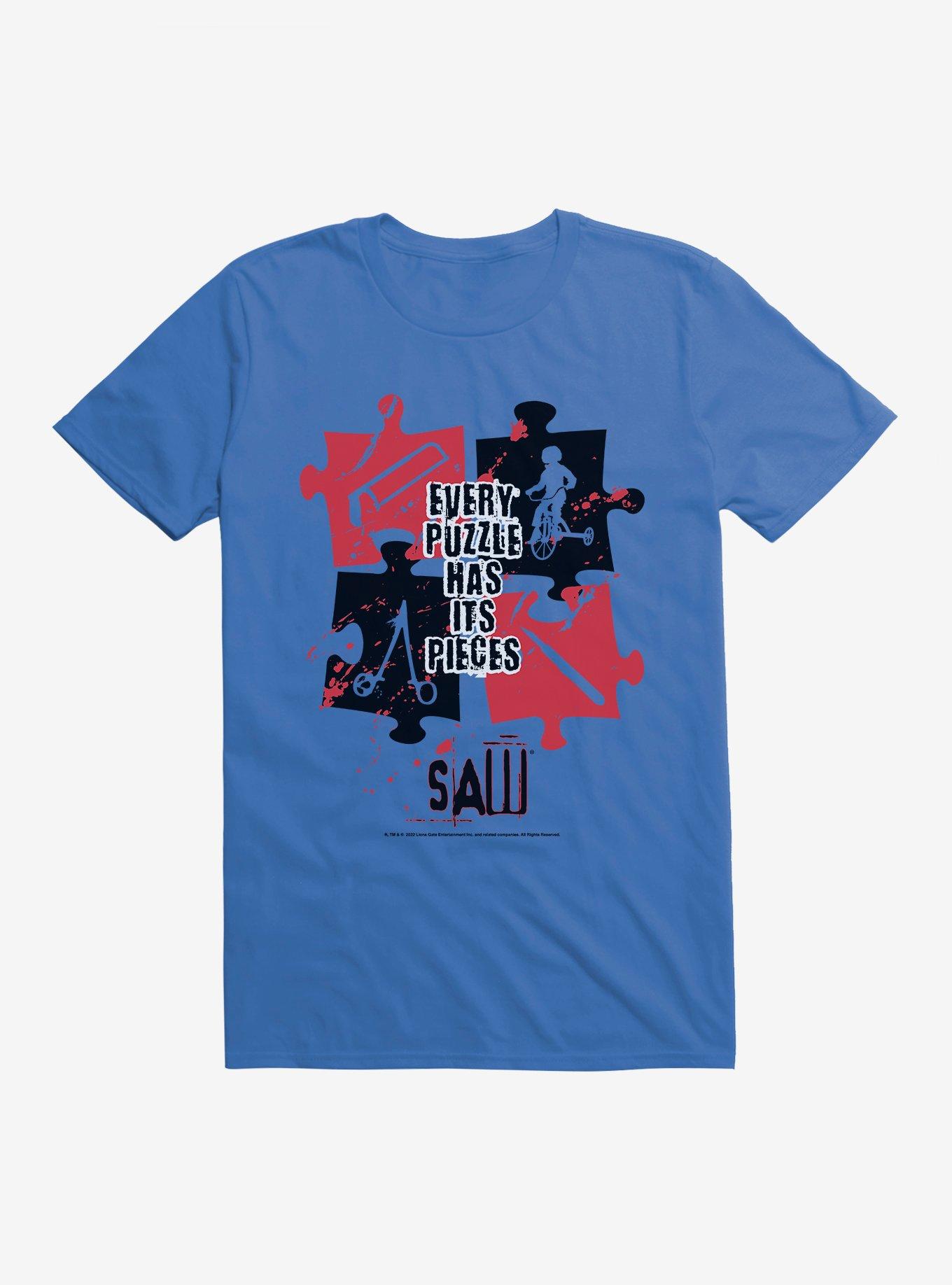 Saw Puzzle Pieces T-Shirt