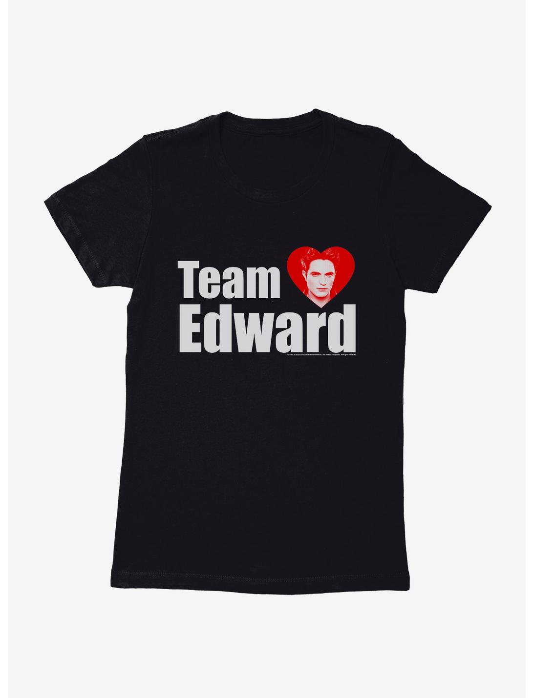Twilight Team Edward Womens T-Shirt, BLACK, hi-res