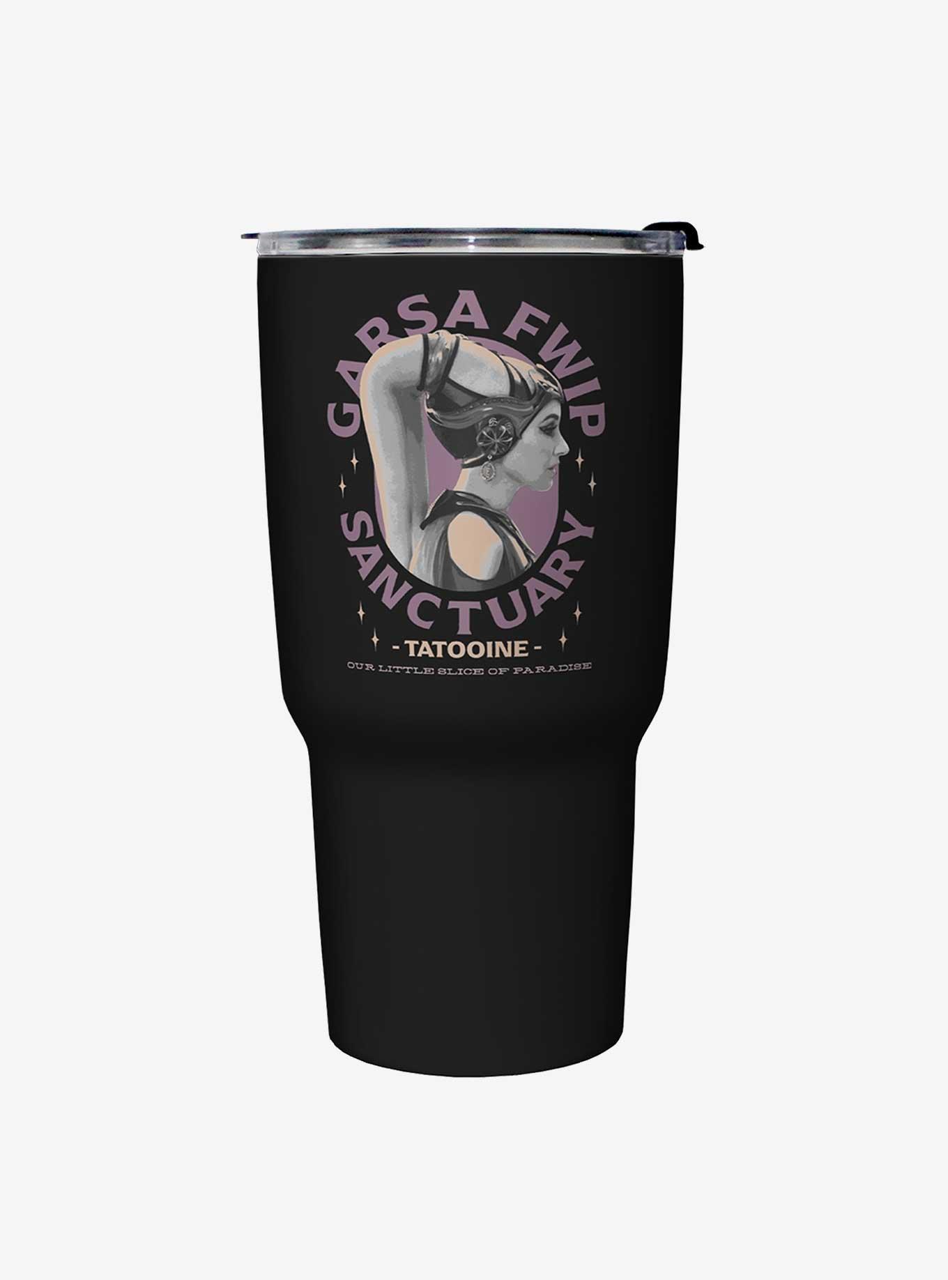 Star Wars The Book of Boba Fett Desert Team Black Stainless Steel Travel Mug, , hi-res