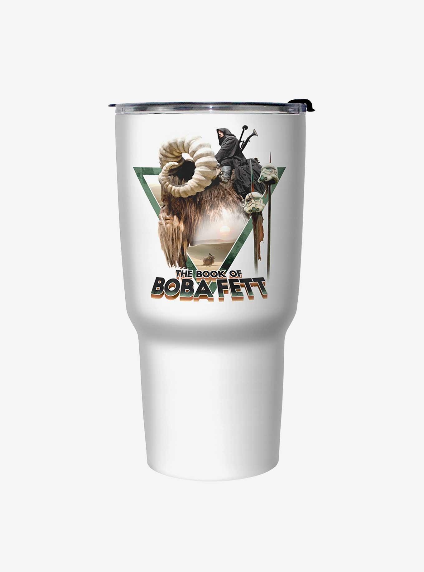 Star Wars The Book of Boba Fett No Time For This White Stainless Steel Travel Mug, , hi-res