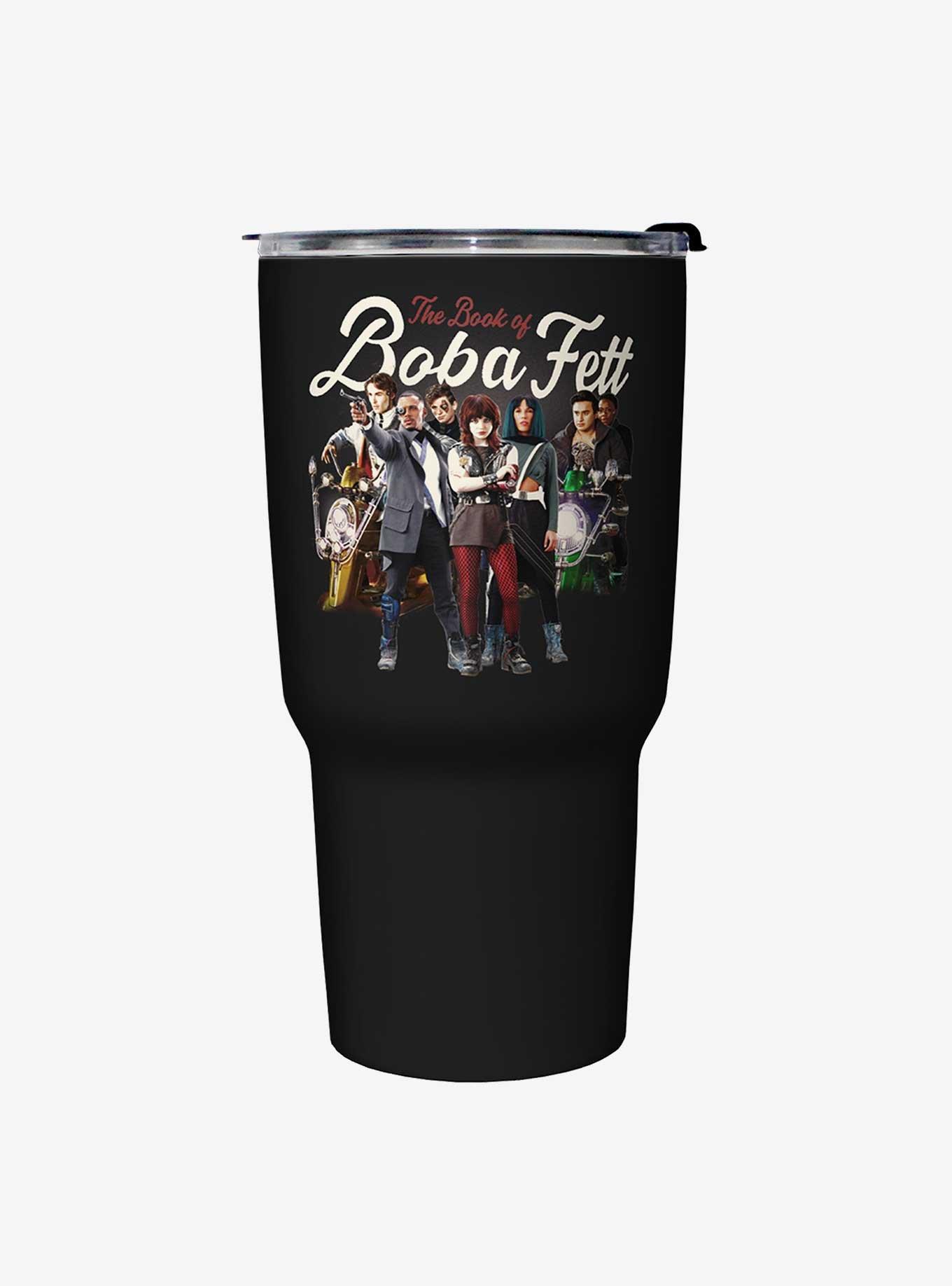 Star Wars The Book of Boba Fett Support Plan Black Stainless Steel Travel Mug, , hi-res