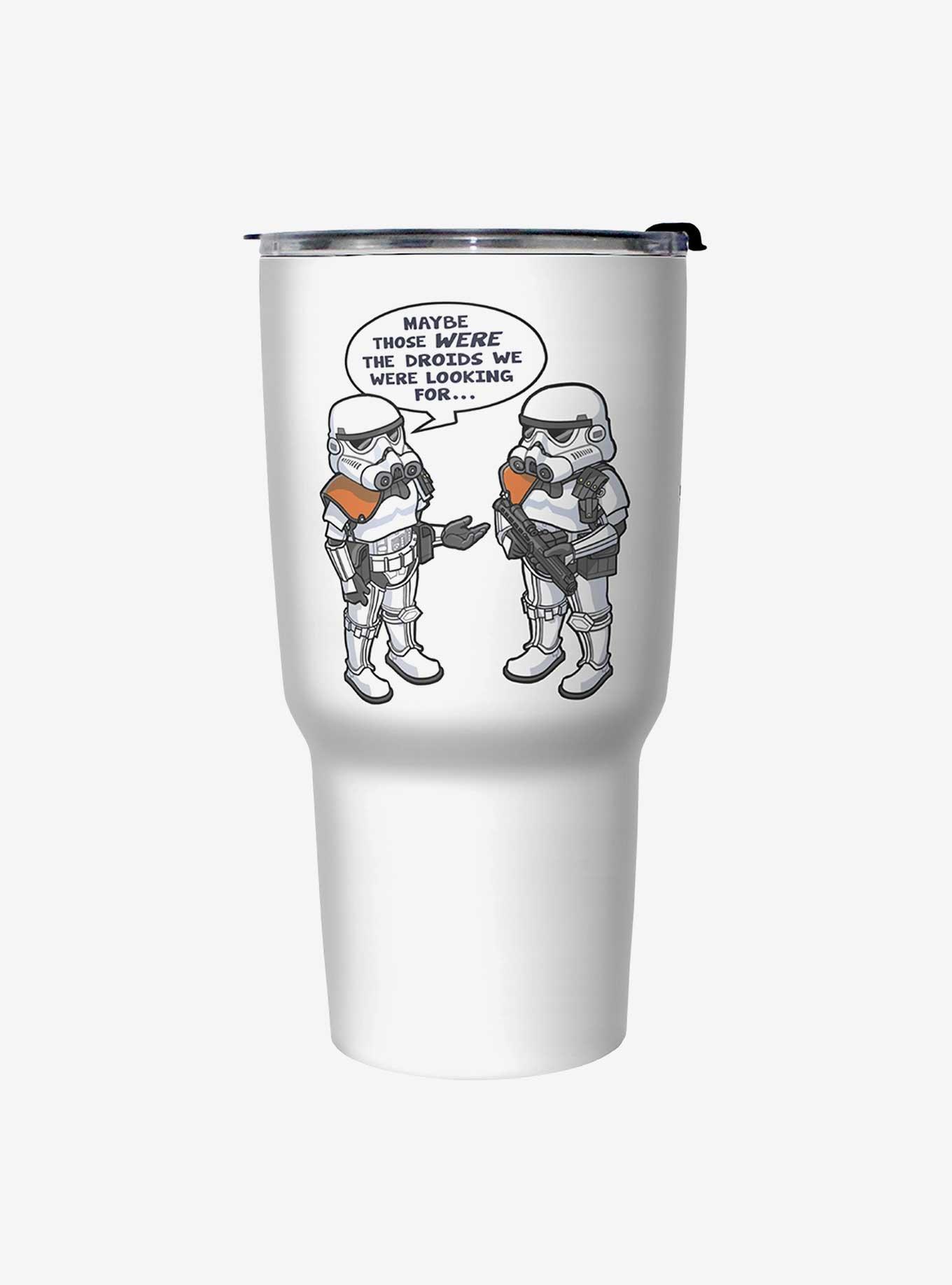 Star Wars Droid Whoops White Stainless Steel Travel Mug, , hi-res