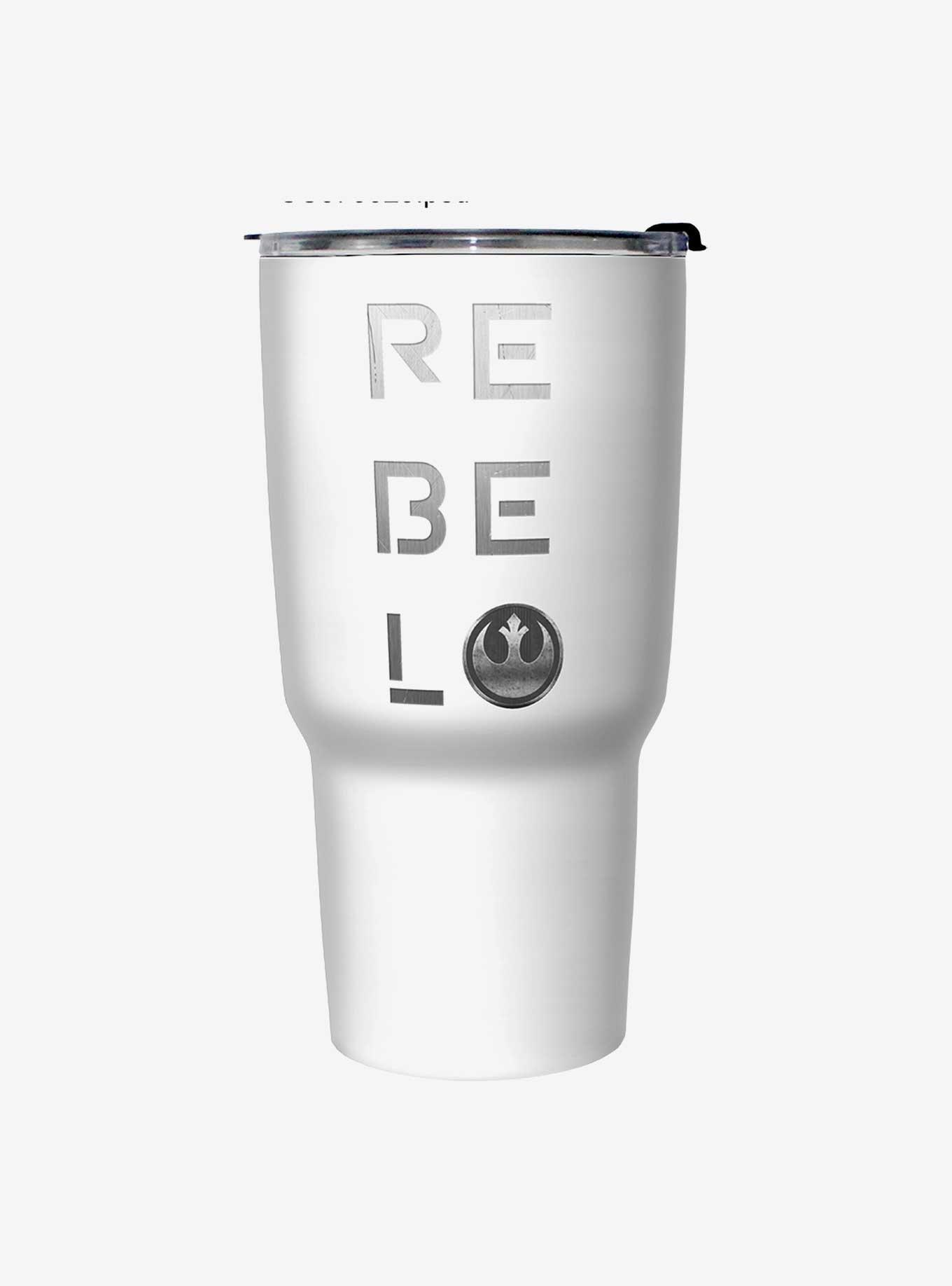 Star Wars Rebel White Stainless Steel Travel Mug, , hi-res