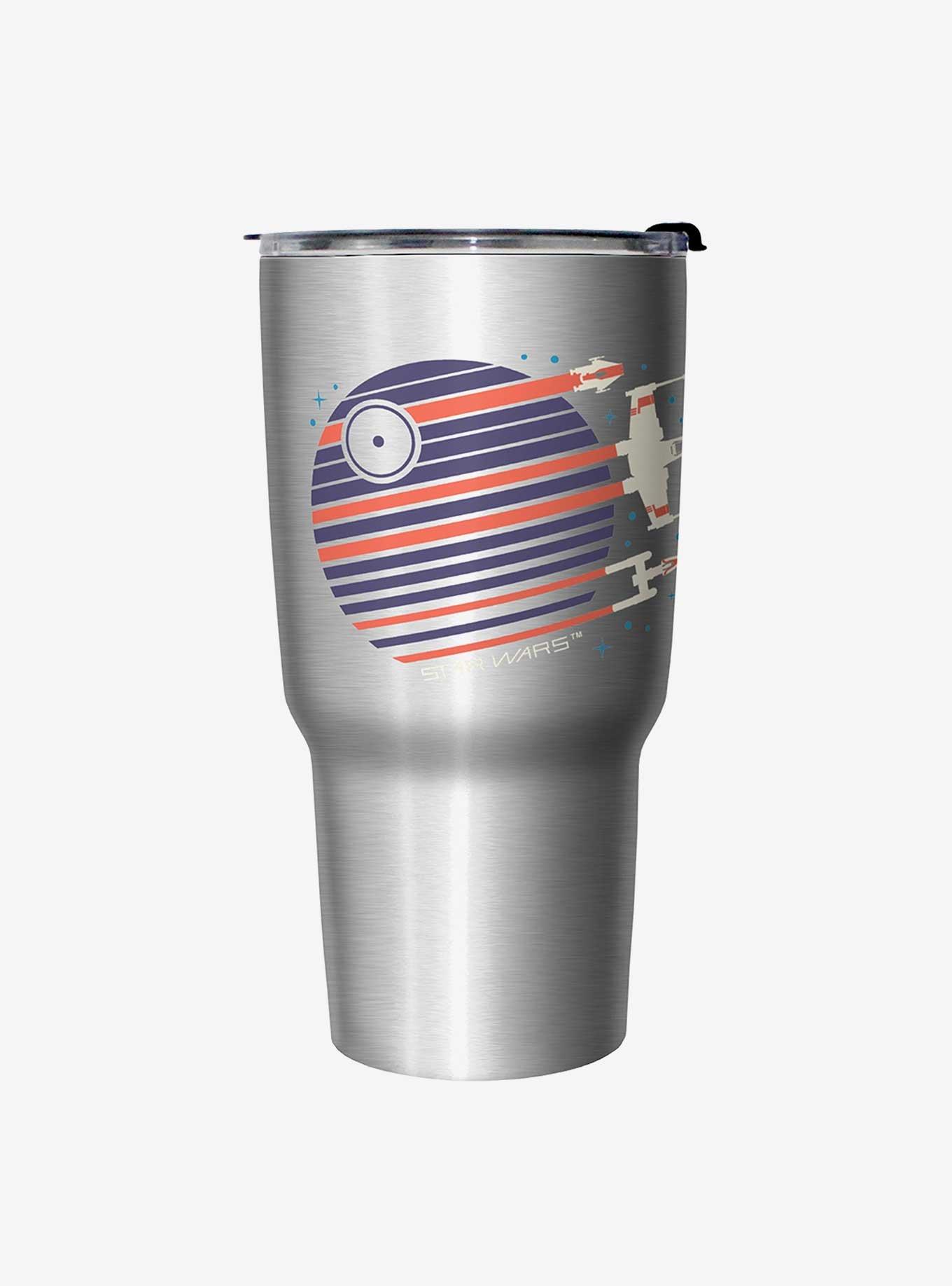 Star Wars Rebel Flyby White Stainless Steel Travel Mug, , hi-res