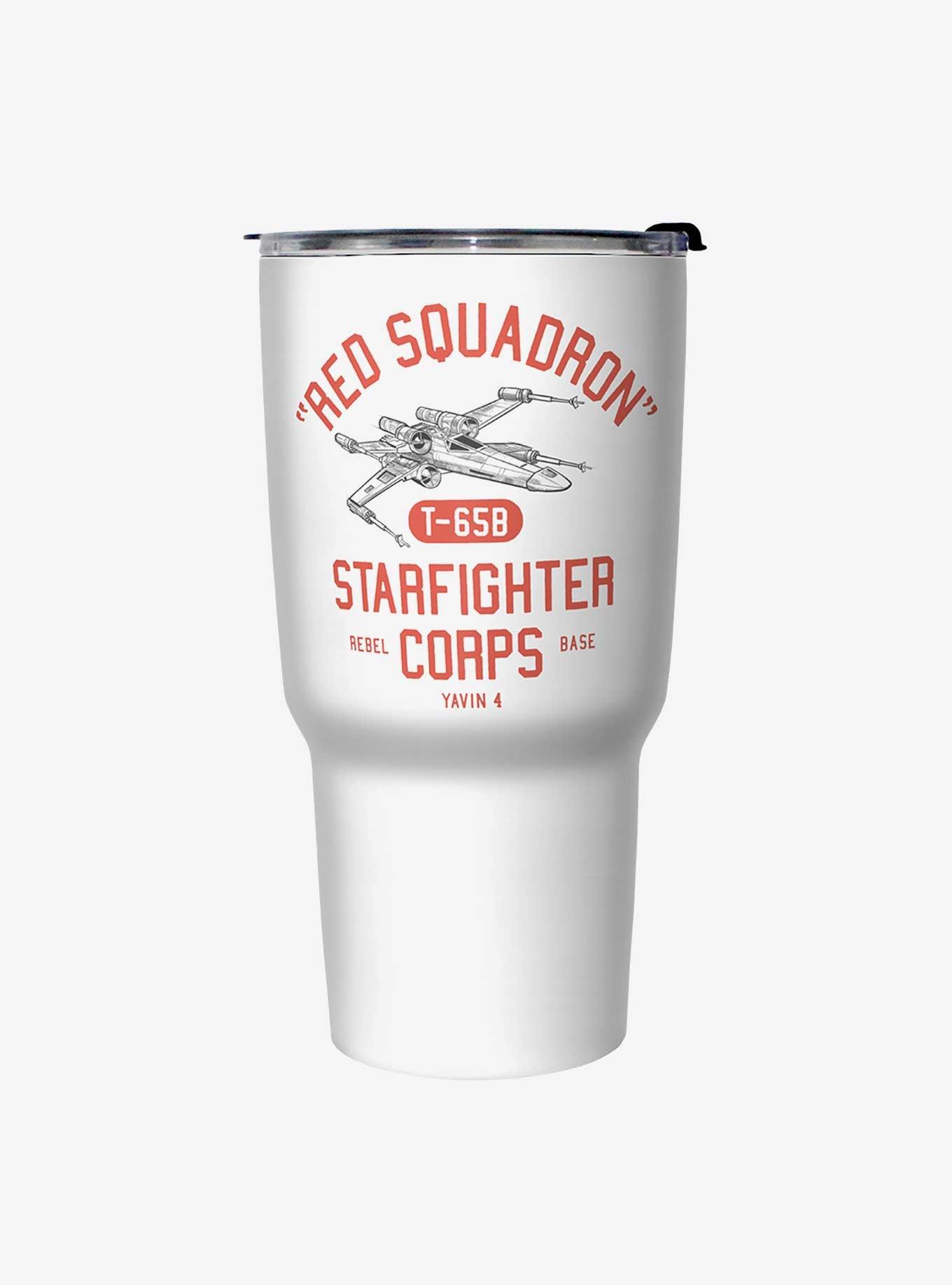 Star Wars Starfighter Corps White Stainless Steel Travel Mug, , hi-res