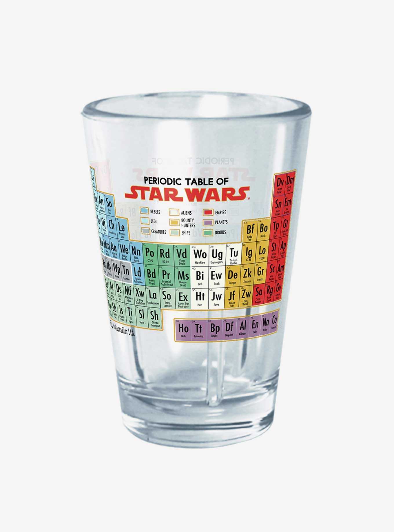 Star Wars Periodically Comp Mini Glass, , hi-res