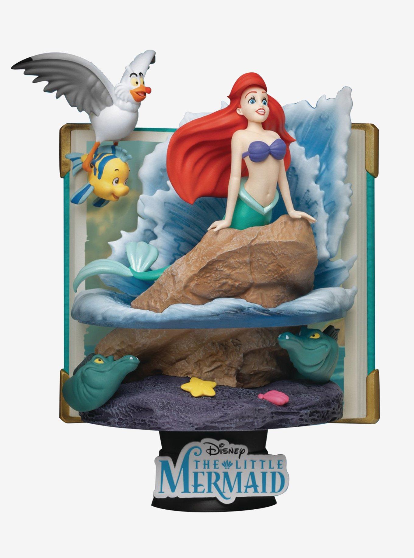 Beast Kingdom Disney The Little Mermaid Storybook D-Stage DS-079 Ariel Figure, , hi-res