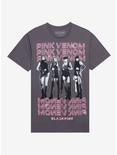 BLACKPINK Pink Venom Group Portrait T-Shirt, CHARCOAL, hi-res