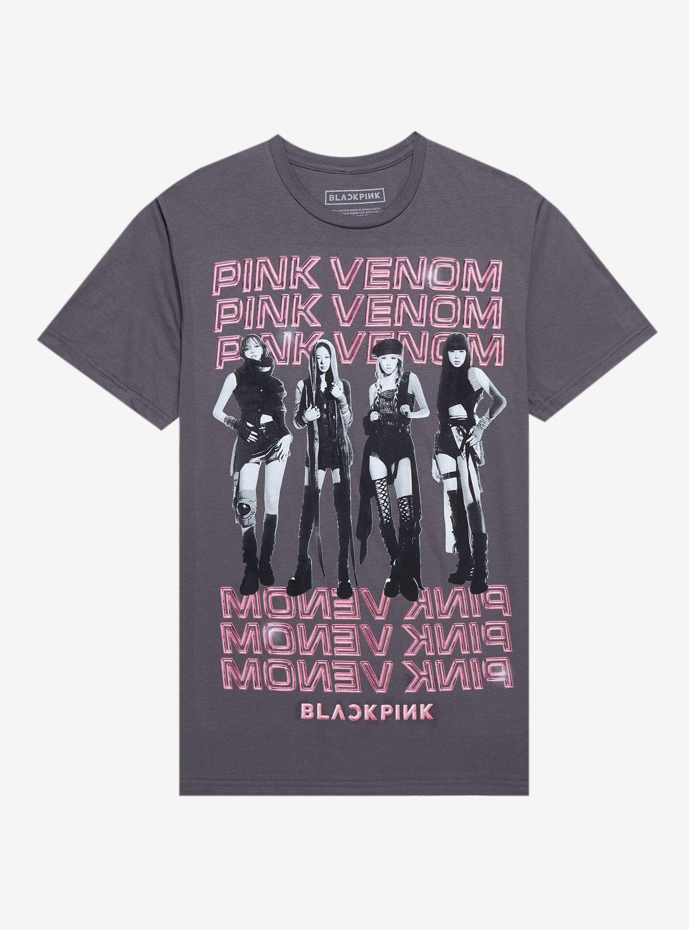 BLACKPINK Pink Venom Group Portrait T Shirt