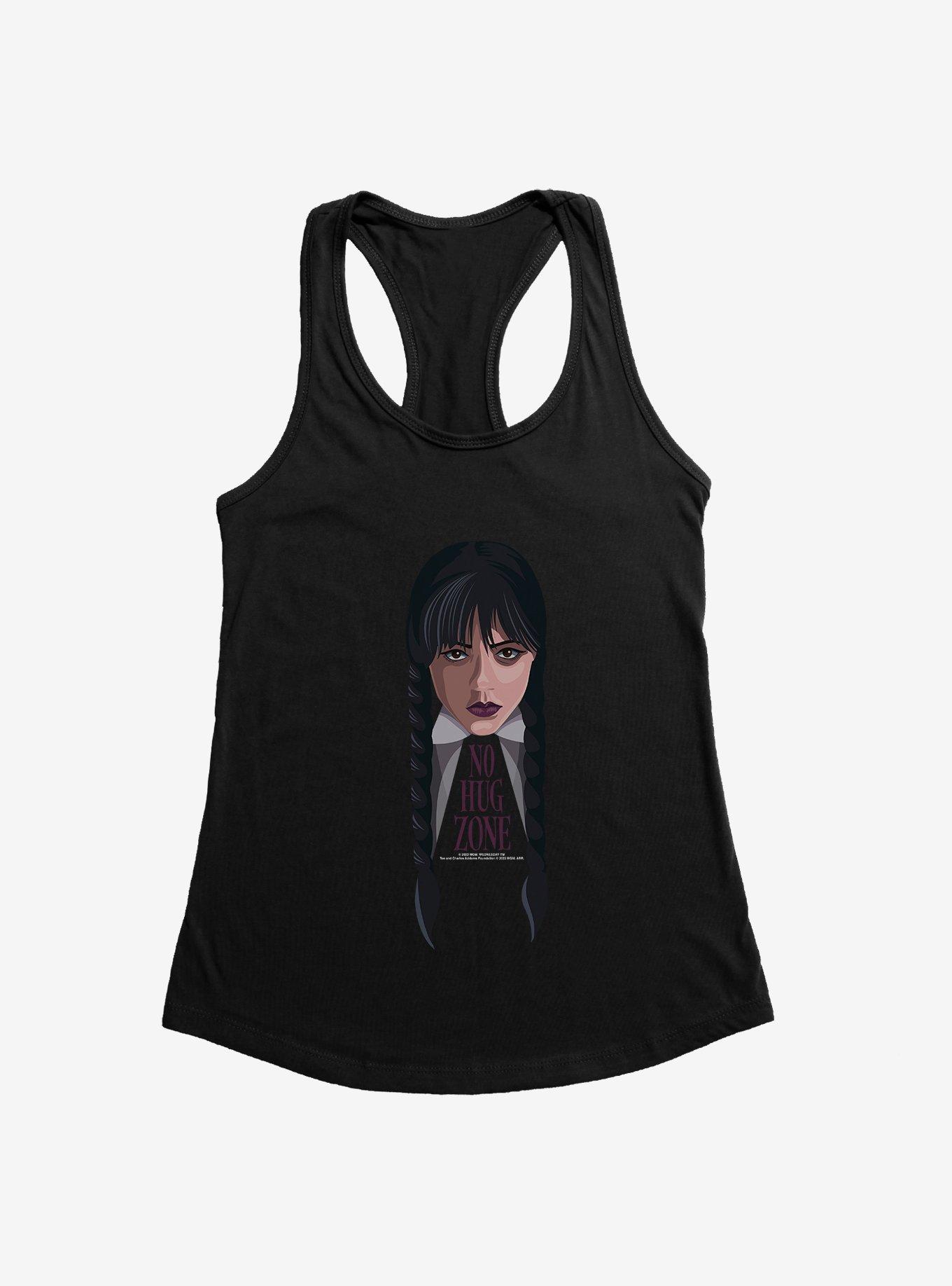 THRDLESS Wednesday No Hug Zone Girls Tank
