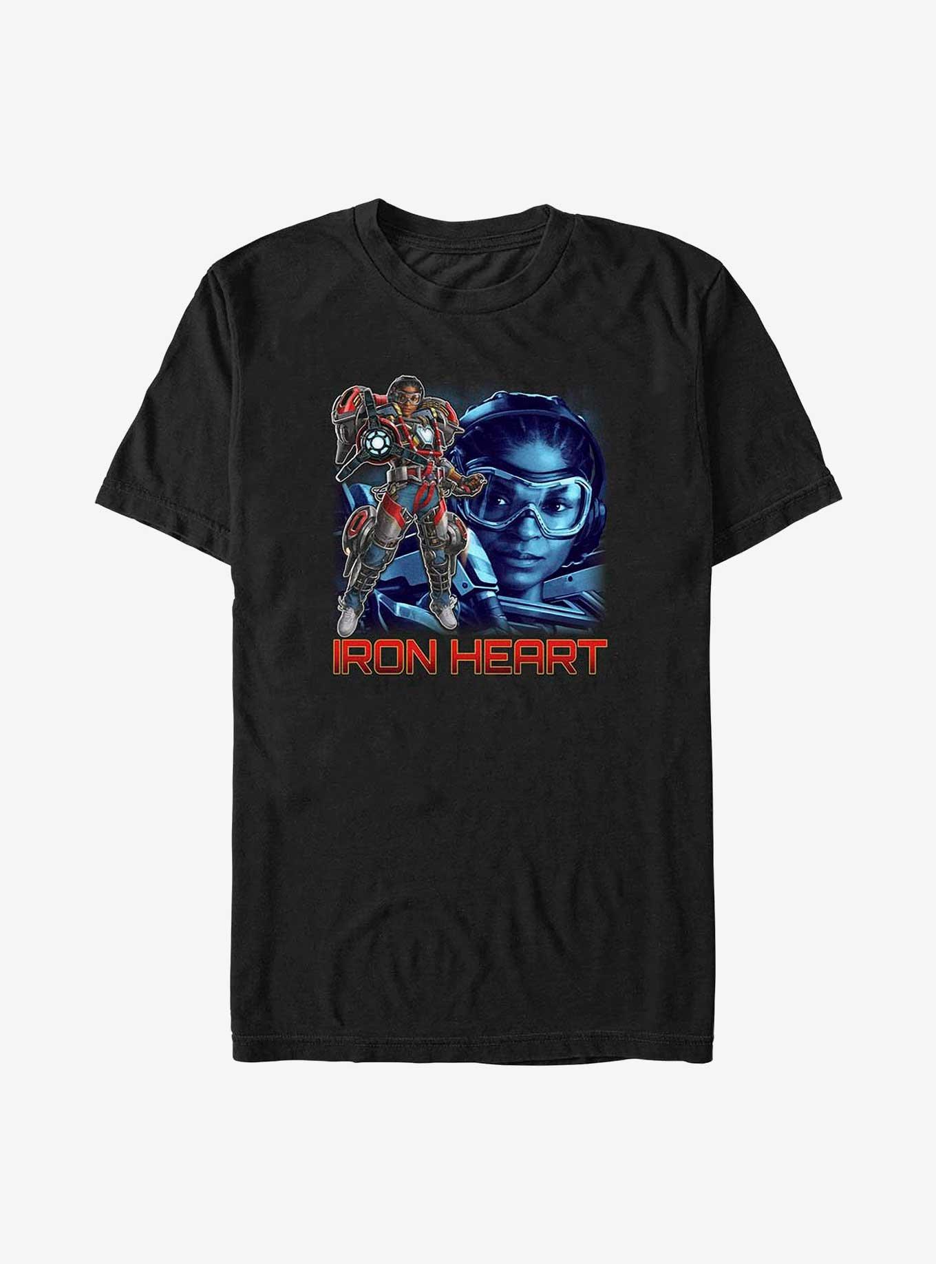 Marvel Black Panther: Wakanda Forever Ironheart Portrait T-Shirt, BLACK, hi-res