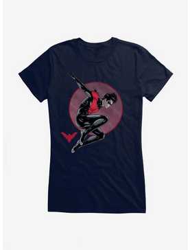 DC Comics Batman Nightwing Red Suit Jump Girls T-Shirt, , hi-res