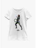 Marvel Black Panther: Wakanda Forever Nakia Simple Youth Girls T-Shirt, WHITE, hi-res