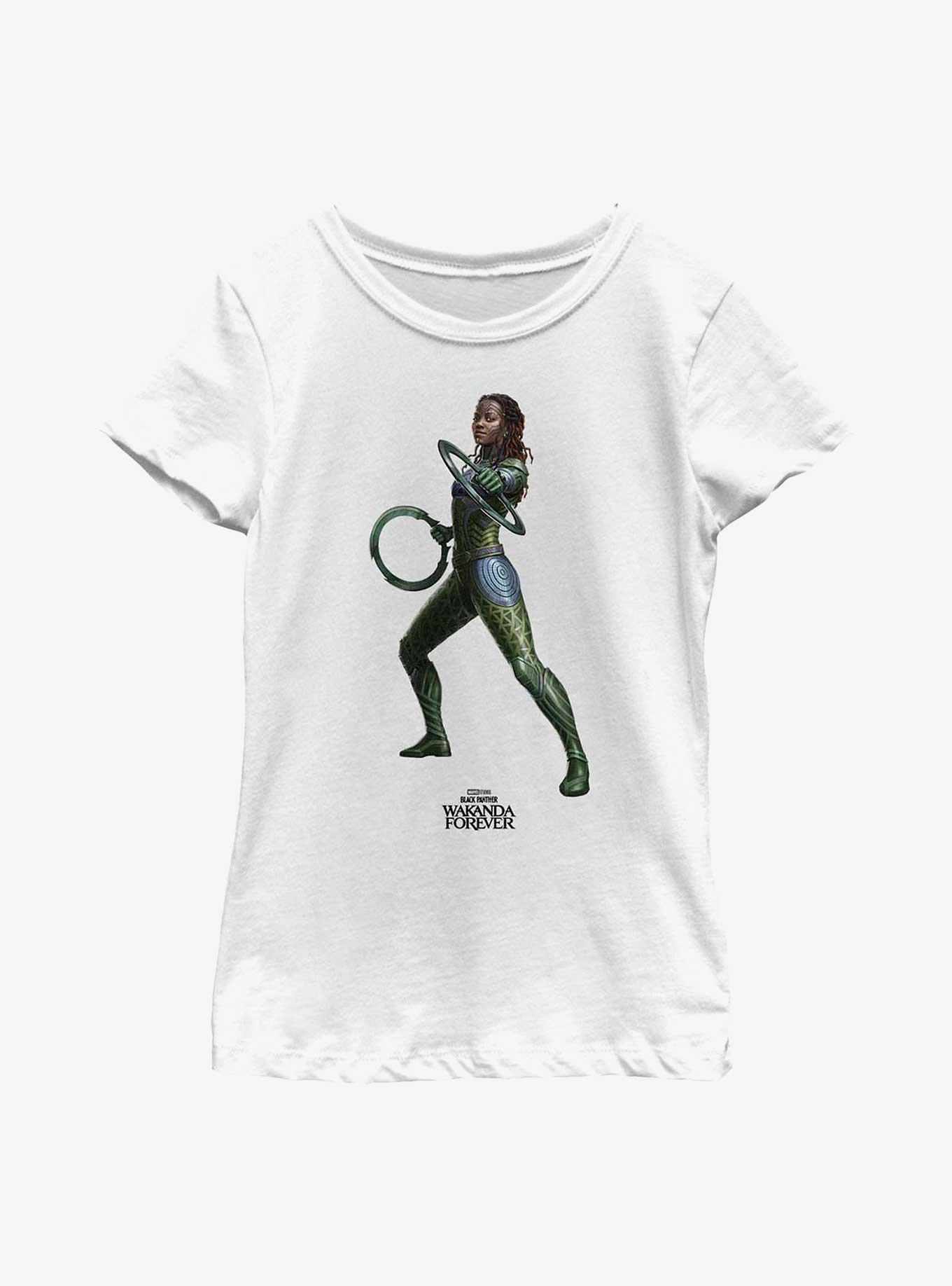 Marvel Black Panther: Wakanda Forever Nakia Simple Youth Girls T-Shirt, , hi-res