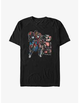 Marvel Black Panther: Wakanda Forever Ironheart Panels T-Shirt, , hi-res