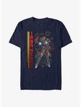 Marvel Black Panther: Wakanda Forever Ironheart Hero T-Shirt, NAVY, hi-res