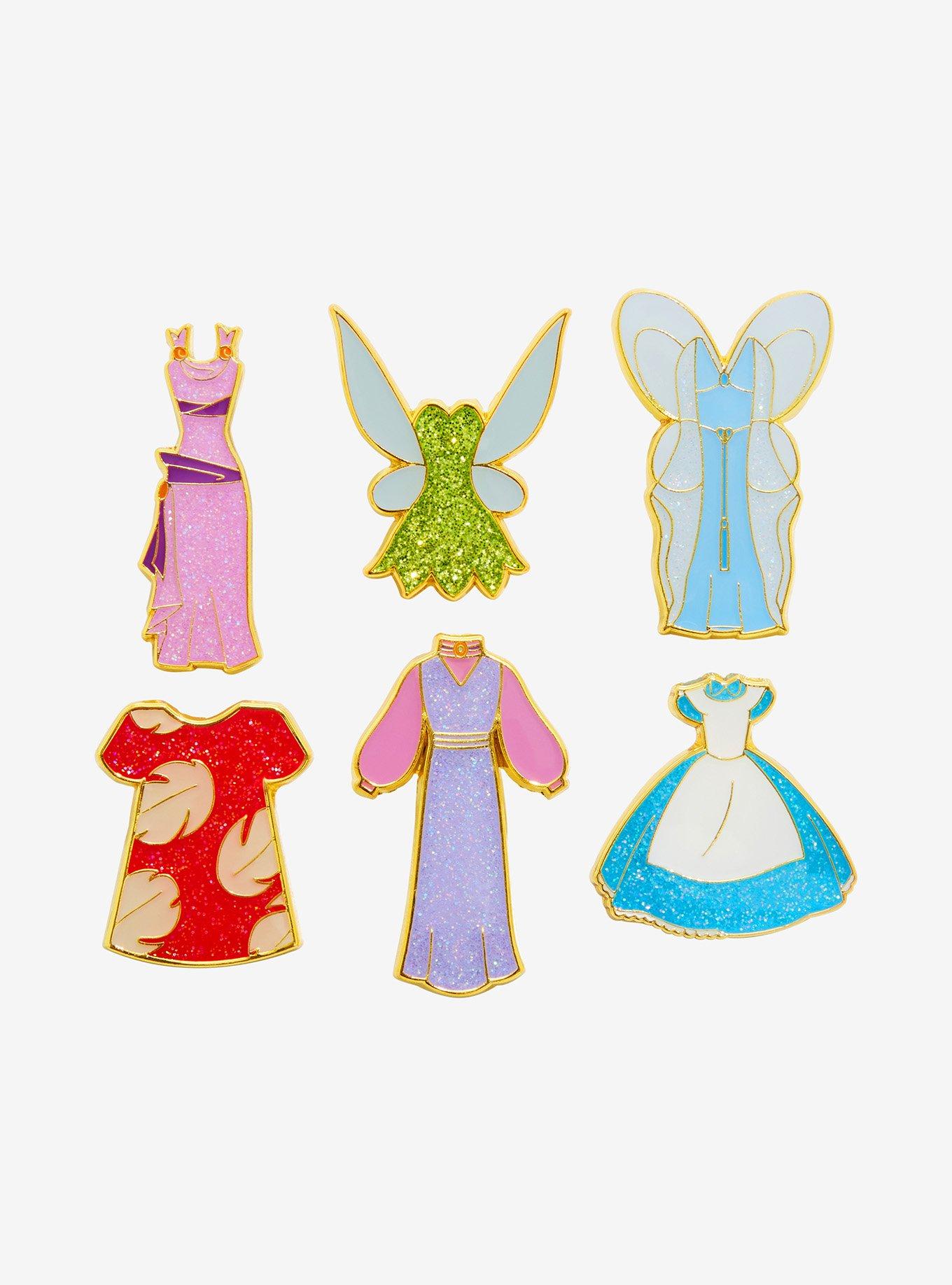 Loungefly Disney Glitter Dresses Blind Box Enamel Pin - BoxLunch Exclusive  | BoxLunch