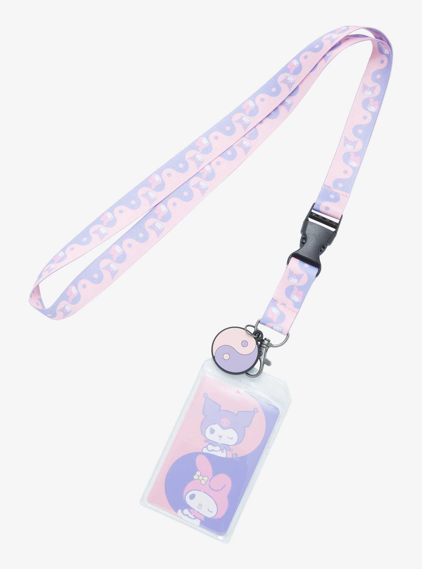 Loungefly My Melody & Kuromi Pastel Yin-Yang Lanyard, , hi-res