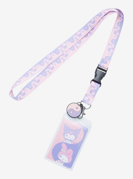 Loungefly My Melody & Kuromi Pastel Yin-Yang Lanyard | Hot Topic