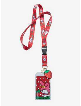 Loungefly My Melody Strawberry Lanyard, , hi-res