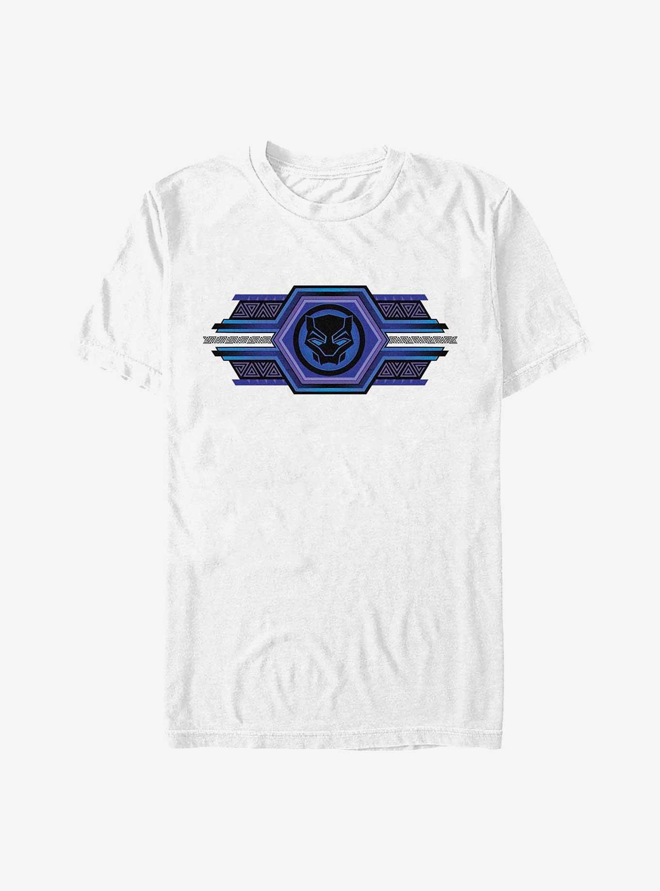 Marvel Black Panther: Wakanda Forever Sigil Hexes T-Shirt, WHITE, hi-res