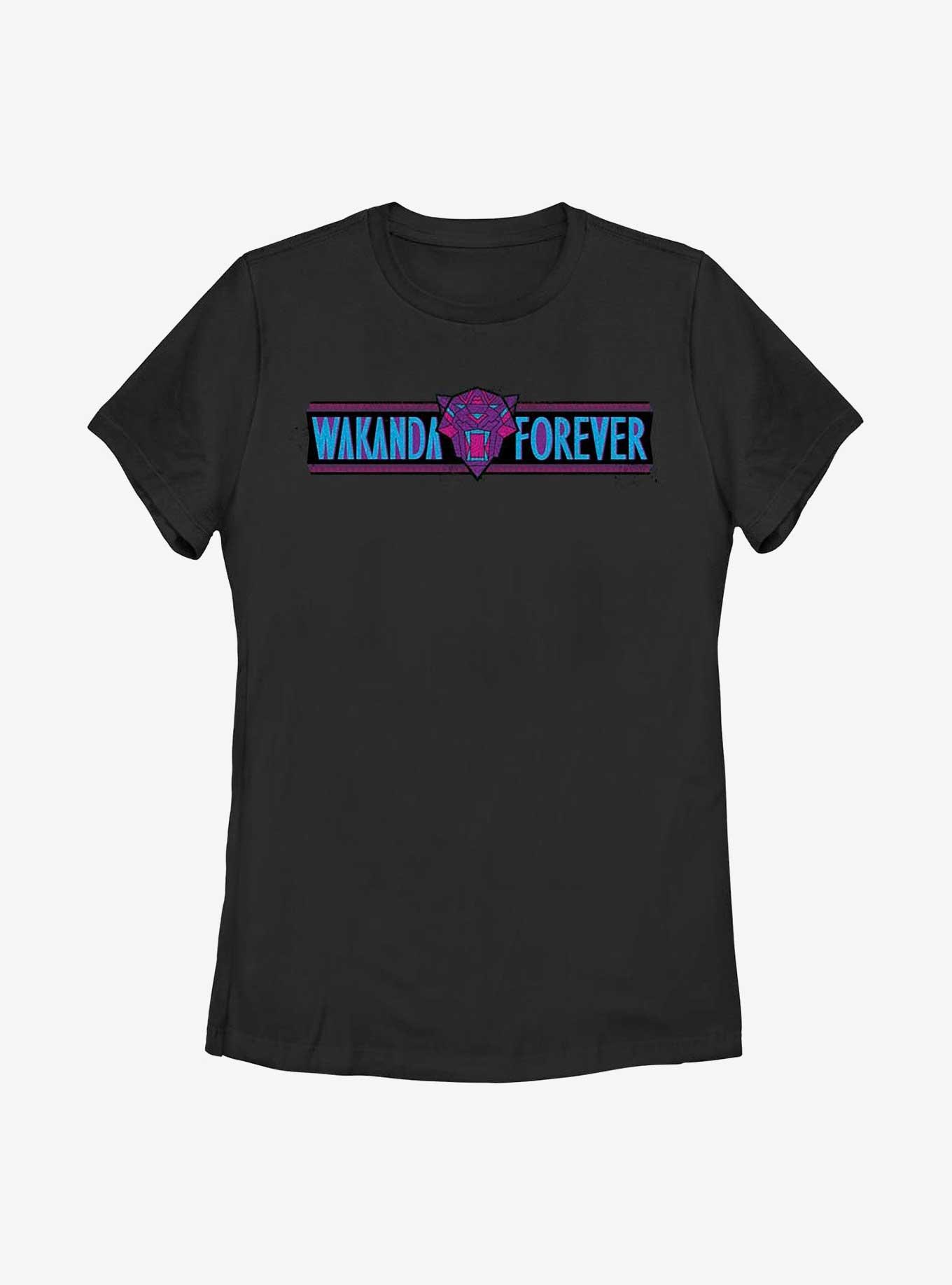 Marvel Black Panther: Wakanda Forever Banner Womens T-Shirt, , hi-res