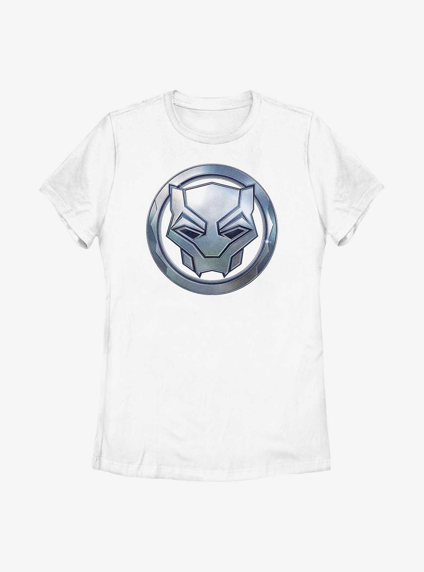 Marvel Black Panther: Wakanda Forever Sigil Womens T-Shirt, WHITE, hi-res