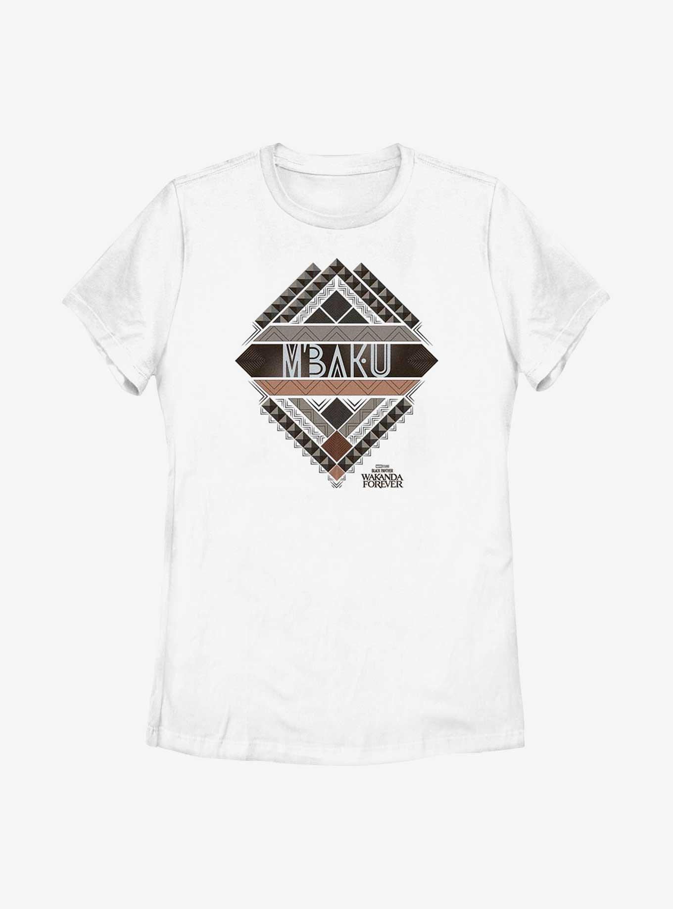 Marvel Black Panther: Wakanda Forever Mbaku Crest Womens T-Shirt, , hi-res