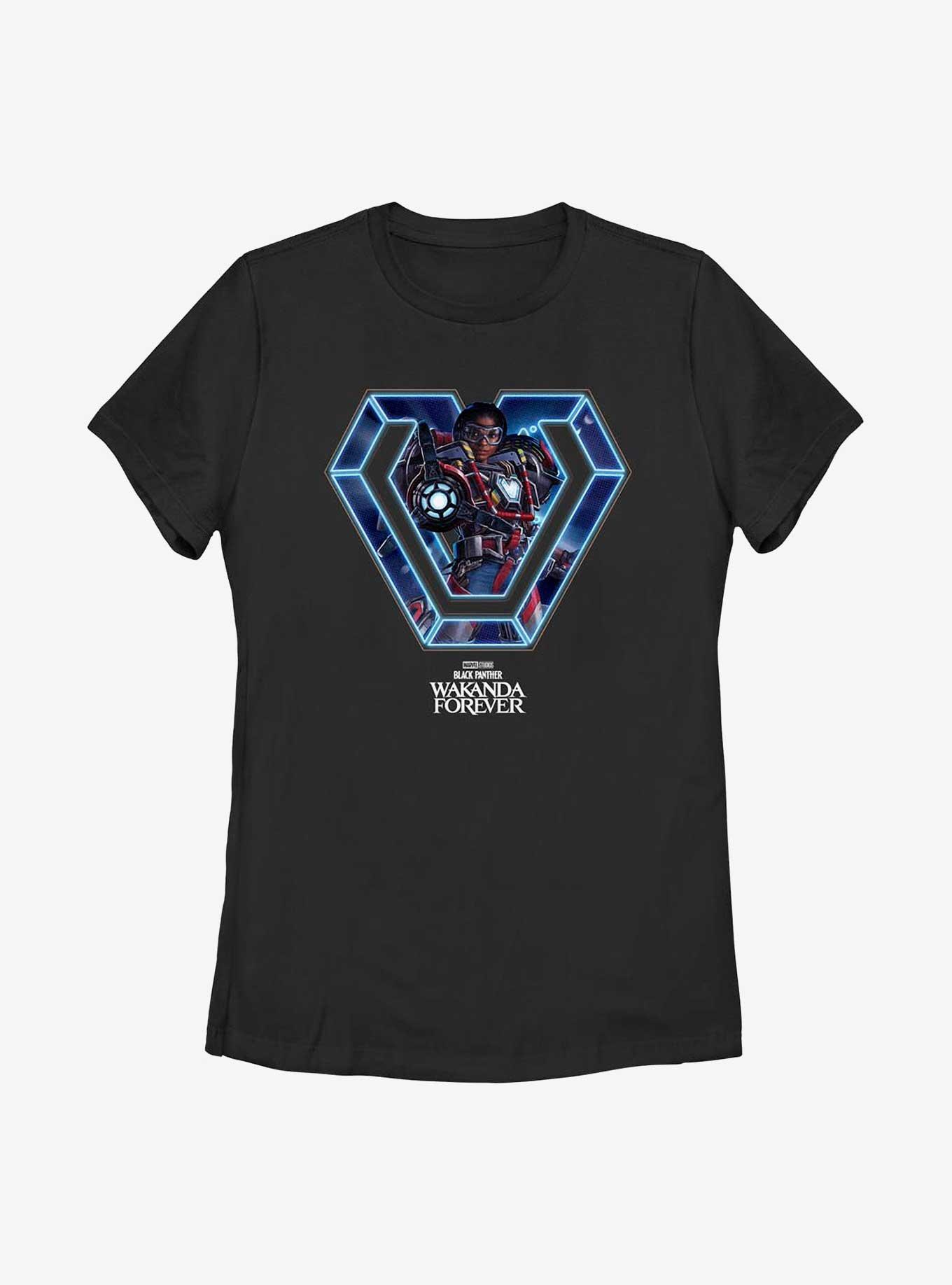 Marvel Black Panther: Wakanda Forever Ironheart Hero Stance Womens T-Shirt, , hi-res