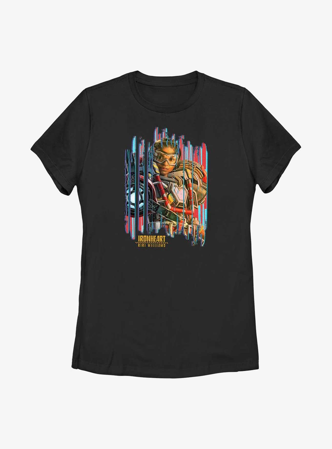 Marvel Black Panther: Wakanda Forever Ironheart Poster Look Womens T-Shirt