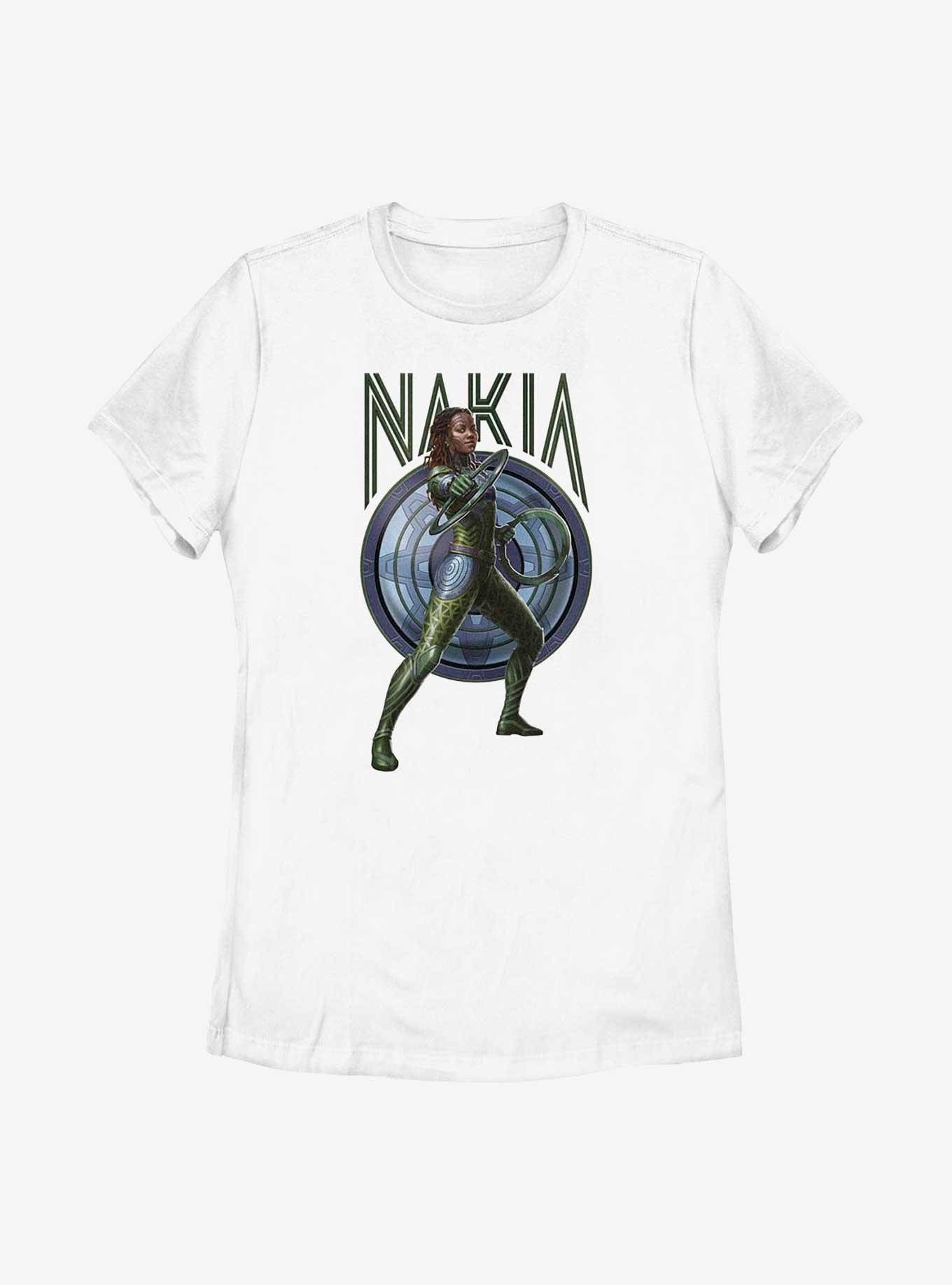 Marvel Black Panther: Wakanda Forever Nakia Womens T-Shirt, WHITE, hi-res