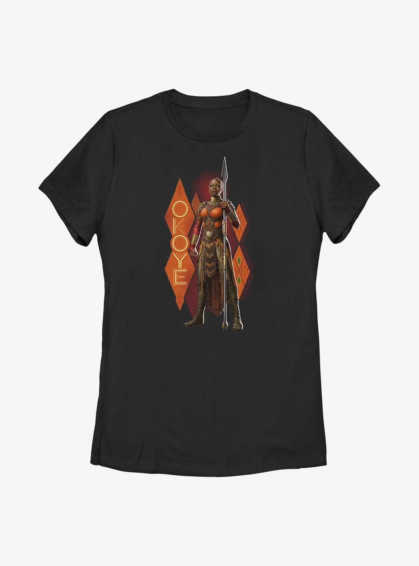 Marvel Black Panther: Wakanda Forever Okoye Pattern Womens T-Shirt, , hi-res