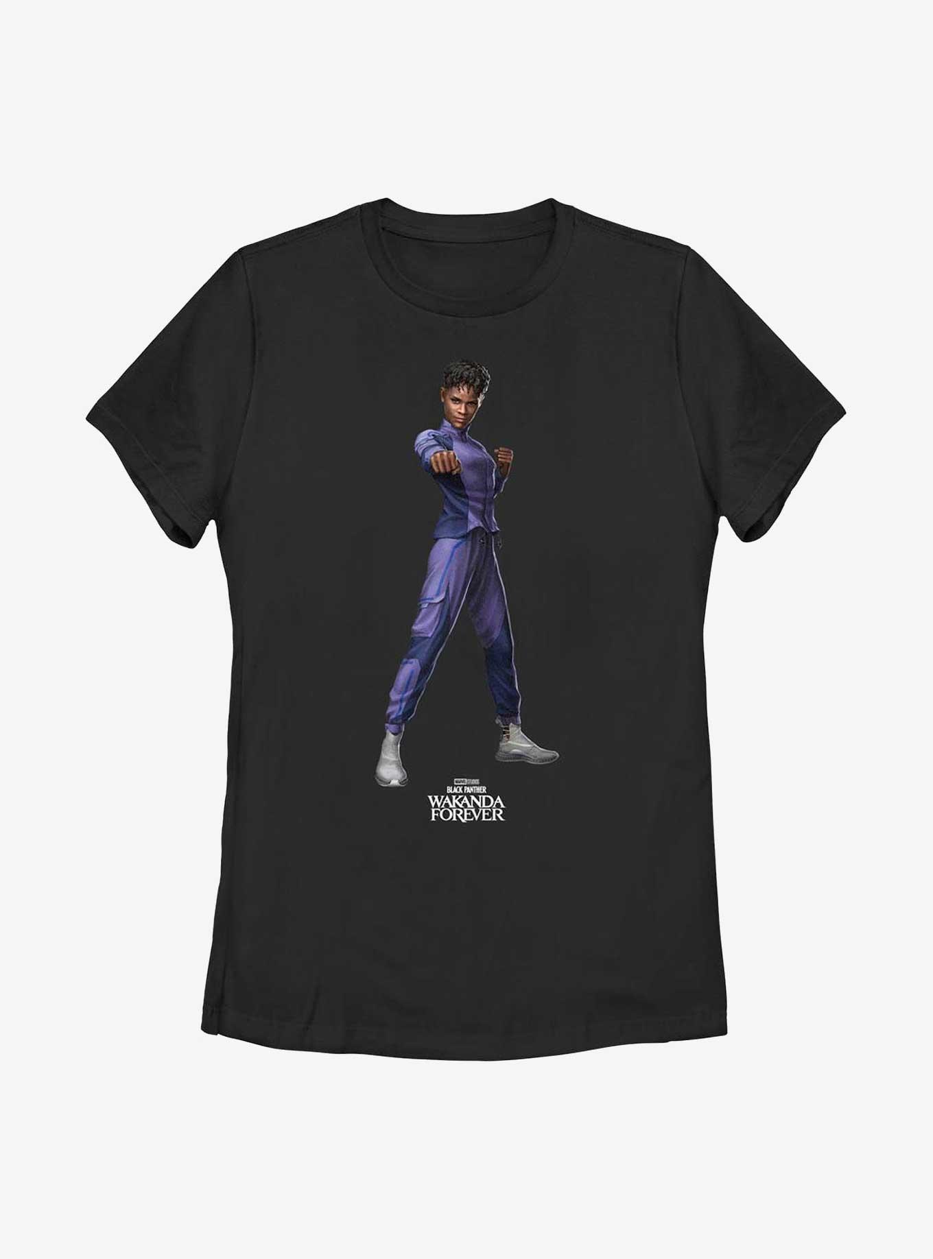 Marvel Black Panther: Wakanda Forever Shuri Simple Womens T-Shirt, BLACK, hi-res