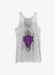 Marvel Black Panther: Wakanda Forever Panther Scratch Womens Tank Top, WHITE HTR, hi-res