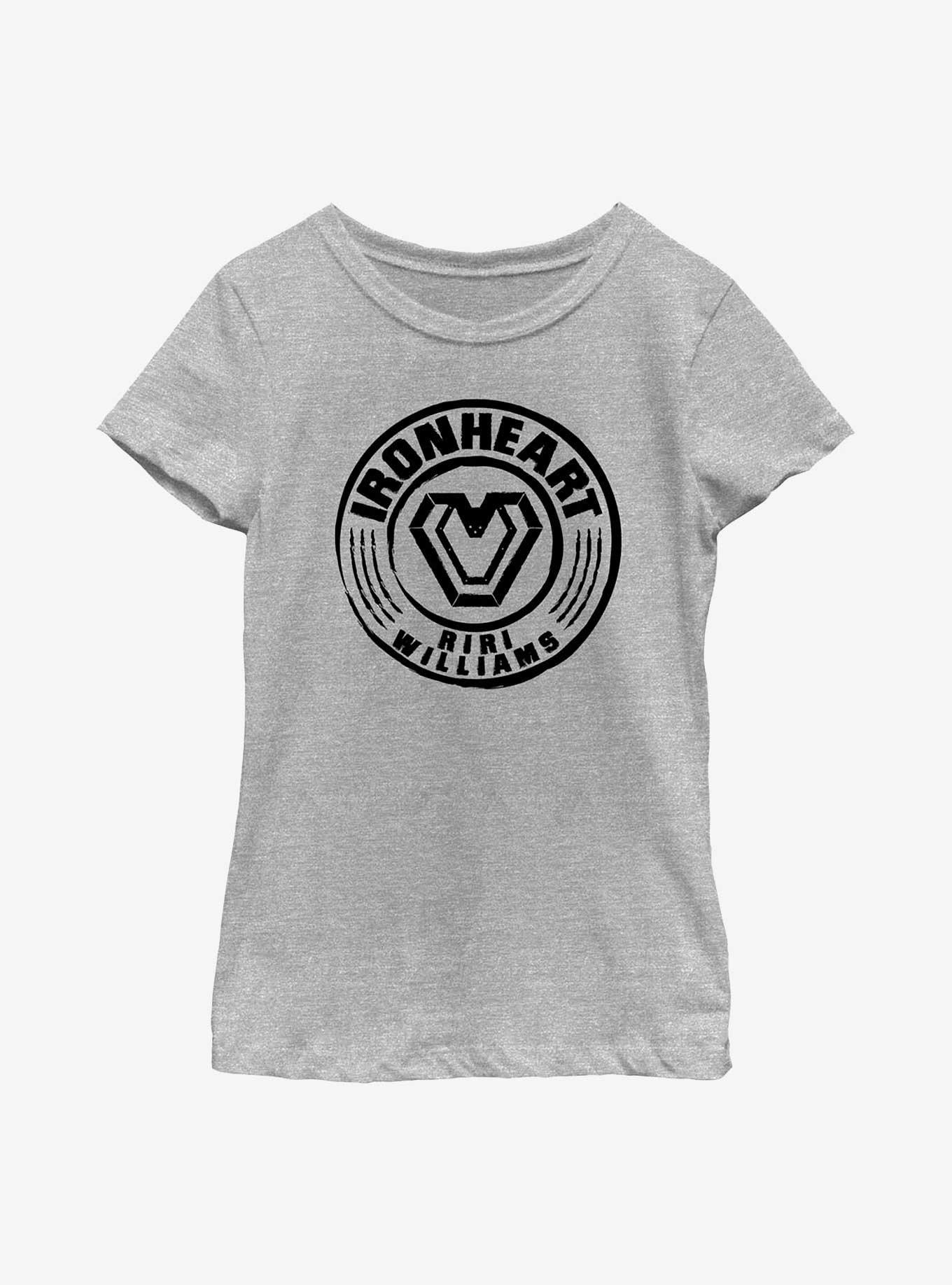 Marvel Black Panther: Wakanda Forever Ironheart Stamp Youth Girls T-Shirt, , hi-res