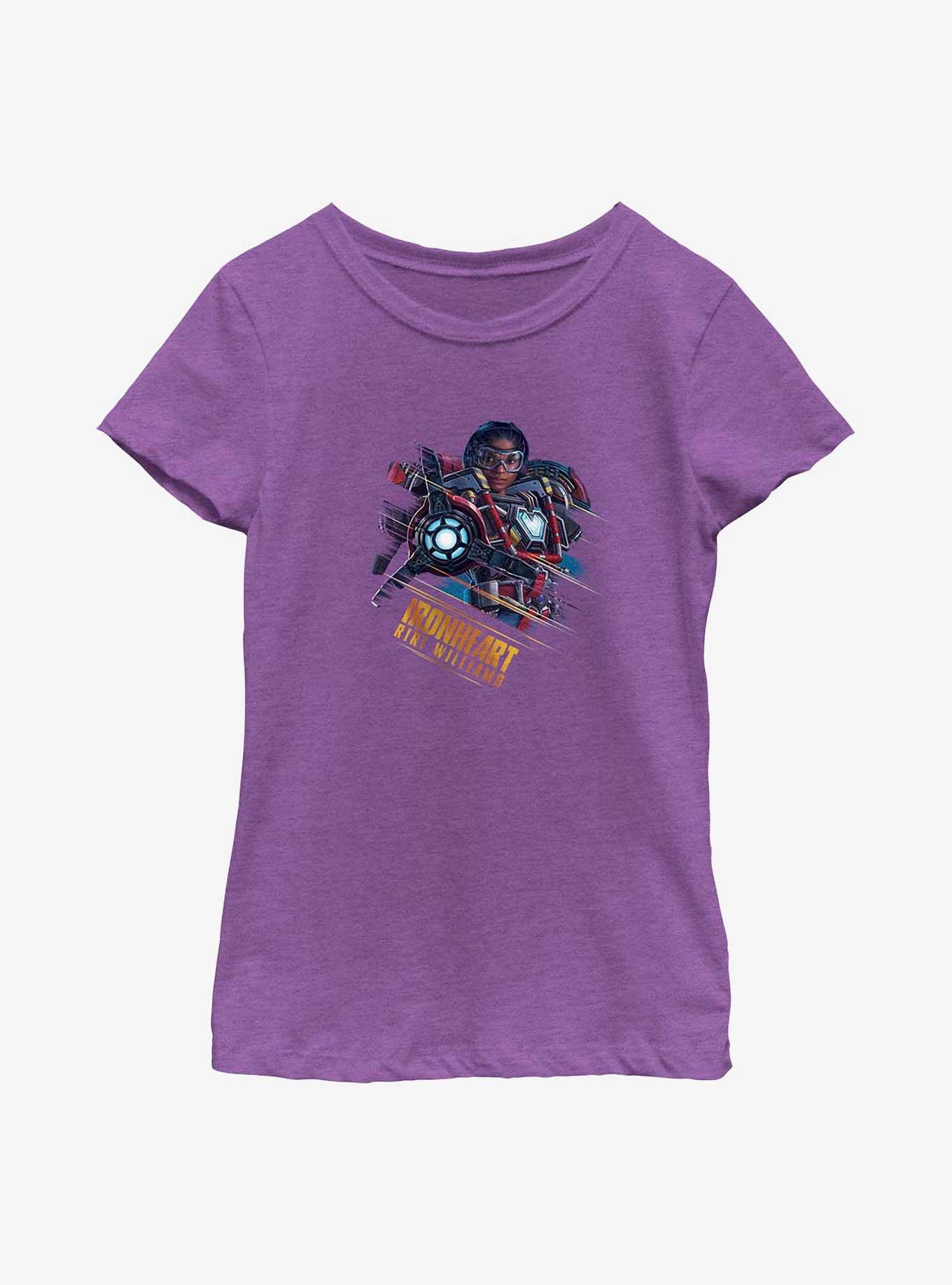 Marvel Black Panther: Wakanda Forever Riri Ironheart Armor Youth Girls T-Shirt, , hi-res