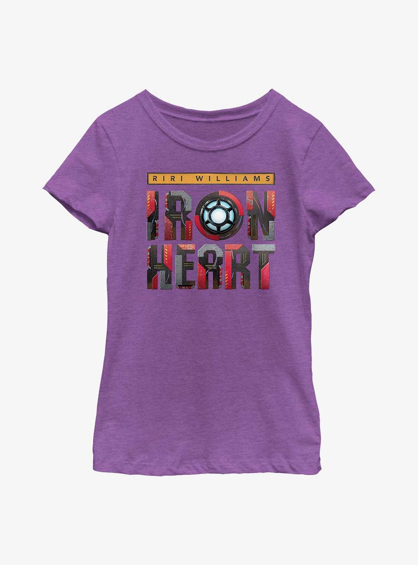 Marvel Black Panther: Wakanda Forever Riri Ironheart Text Youth Girls T-Shirt, , hi-res