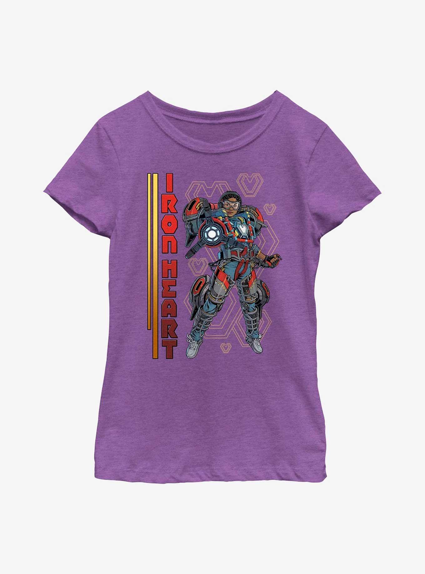 Marvel Black Panther: Wakanda Forever Ironheart Hero Youth Girls T-Shirt, , hi-res