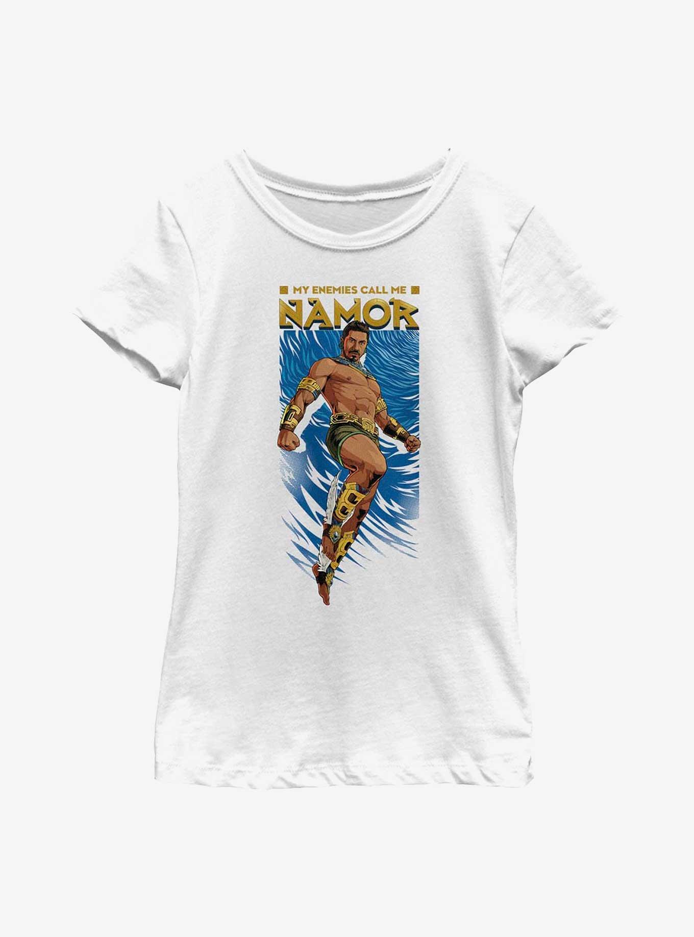 Marvel Black Panther: Wakanda Forever Namor Entrance Youth Girls T-Shirt, , hi-res
